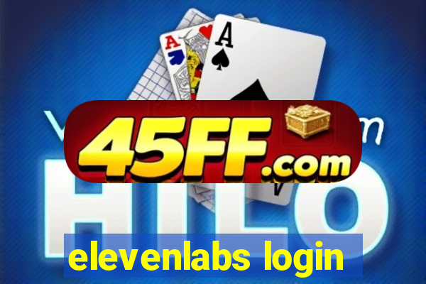 elevenlabs login